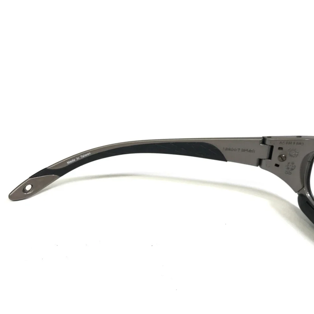 Rec Specs Athletic Goggles Frames SLAM XL #373 Black Polished Gray 55-19-135